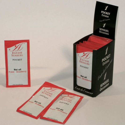 Extase Sensual - Óleo Estimulante de Morango 10 ml