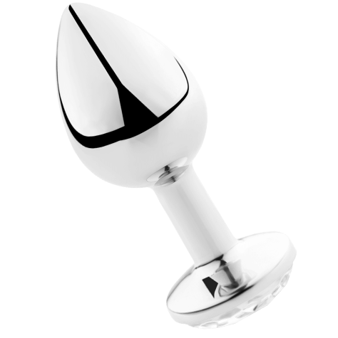 Secretplay -Plug Anal Alumínio Transparente 7cm
