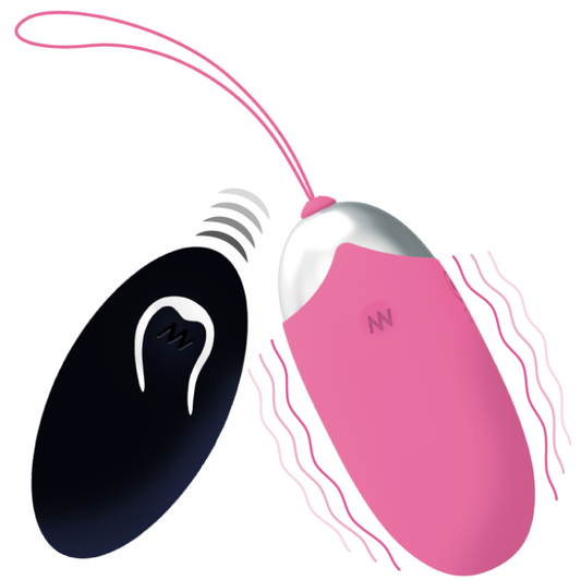 Ovo Vibrador Intenso Flippy II con Control Remoto Rosa