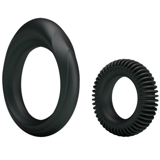 Baile Kit 2 Anéis de Silicone Anel Masculino