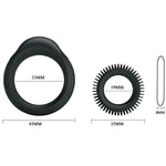 Paquete de 2 Anillos de Silicona para Hombres