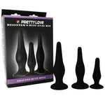 Pretty Love Kit de inicio de silicona para plugs anales