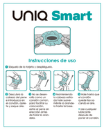 Uniq - Preservativos Pre-Erección sin Látex Smart 3 Unidades