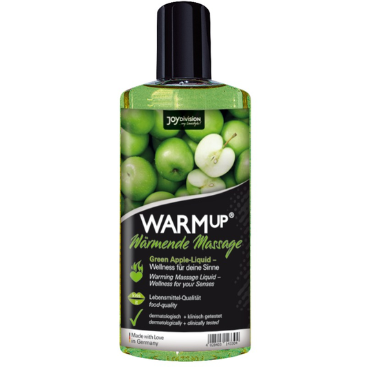 Joydivision Warmup Óleo de Massagem Maçã Verde Warmup - 150 Ml