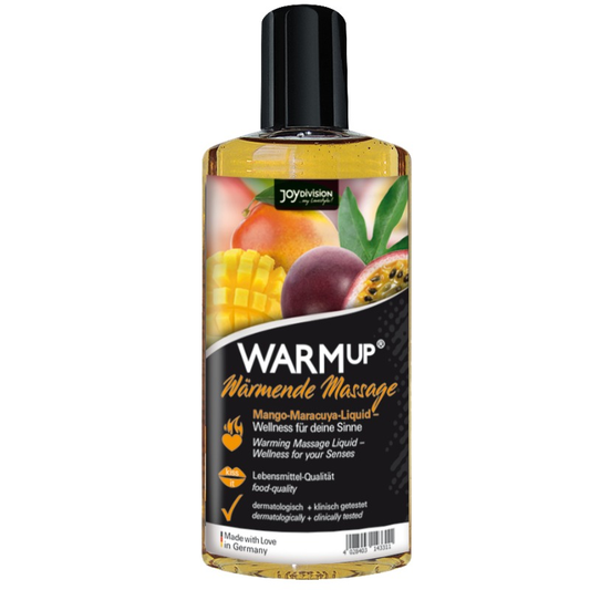 Joydivision Aquaglide Óleo de Massagem de Manga e Maracuia Warmup 150 Ml