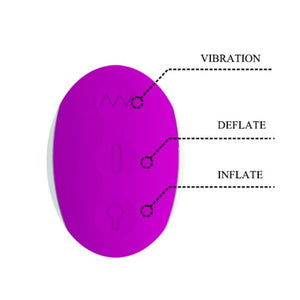 Pretty Love - Vibrador Inflável Recarregável Dempsey