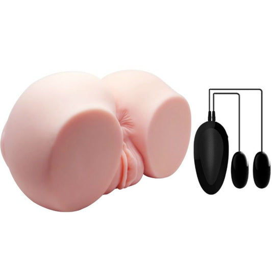 Vagina Realista Crazy Bull y Nudos con Vibración