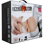 Crazy Bull Vagina e Nus Com Tatuagem Realística Com Vibrao