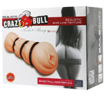 Crazy Bull - Masturbador de Vagina con Anillos