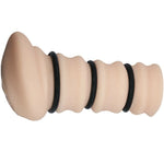 Crazy Bull - Masturbador con Anillos Vagina Modelo 2