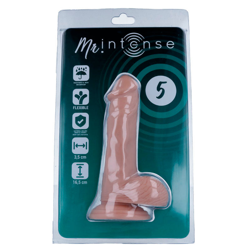 Mr Intense 5 Realistic Penis 16.5 Cm -o- 3.5 Cm