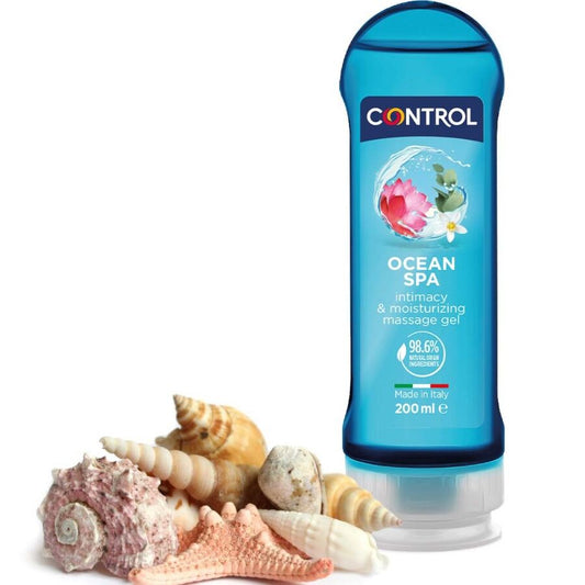 Control 2 En 1 Masaje y Placer Mar Mediterráneo 200 Ml