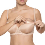 Bye-bra Semi Pads Push-up Transparent
