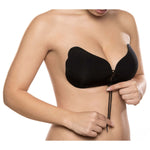 Bye-bra Lace-it Aprimoramento Push-up Preto Copo C