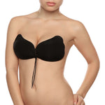 Bye-bra Lace-it Aprimoramento Push-up Preto Copo D