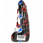 Dildo Realista Negro Suave Todo Negro 20 Cm