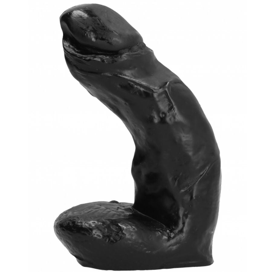 Dildo realista All Black de 15 cm