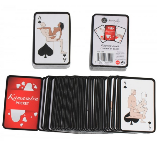 Secretplay - Cartas de Jogo Kamasutra de Bolso (Es/En/Pt/It/Fr/De)