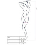 Passion - Mulher BS014 Bodystock Vermelho Tamanho Único