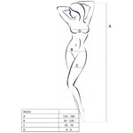 Passion - Woman Bs032 Bodystocking Preto Tamanho Único