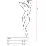 Passion - Woman Bs038 Bodystocking Preto Tamanho Único