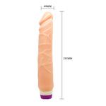 Baile Ondas de Prazer Realista Vibrante 25.5 cm