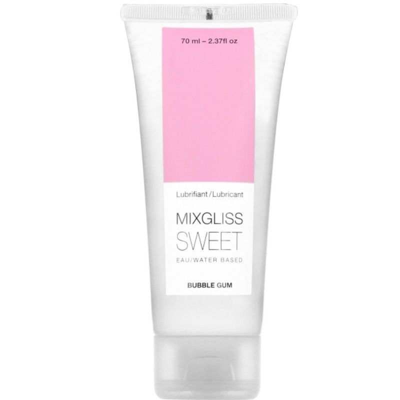 Mixgliss - Lubrificante Base de Gua Sabor Goma 70 ml