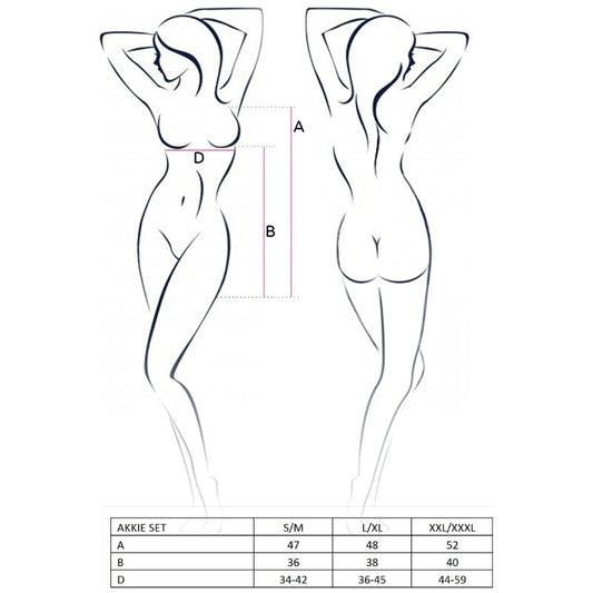 Passion Conjunto Mujer Akkie Disfraz de Enfermera Talla única