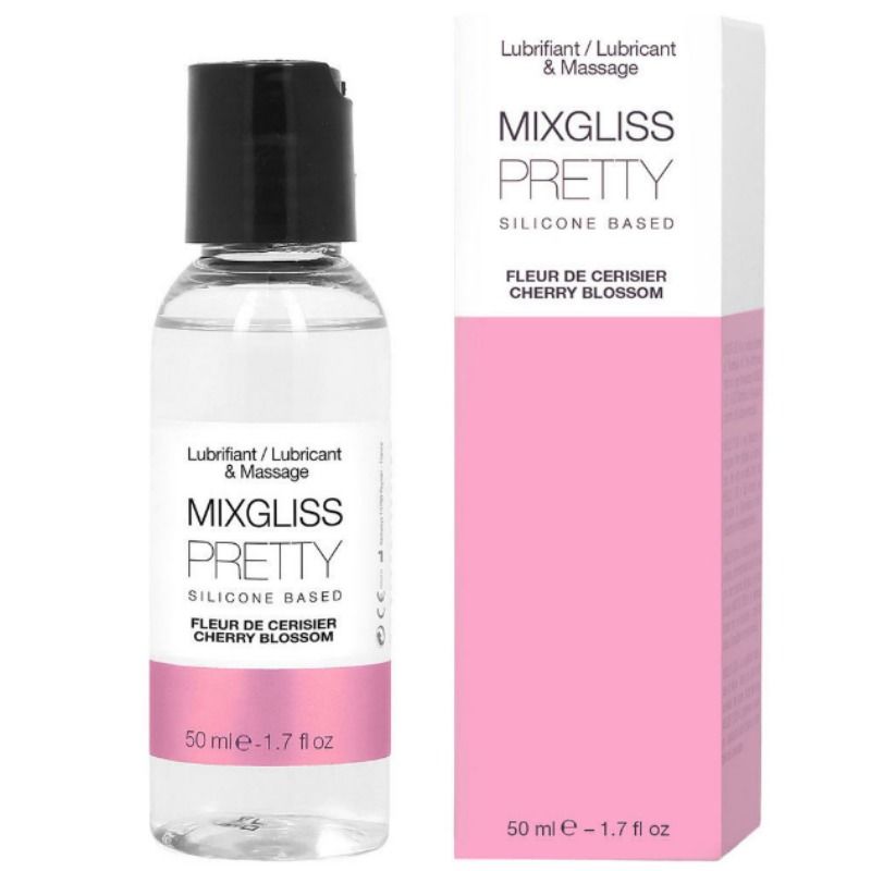 Mixgliss - Bonito Lubricante de Silicona Flor de Cerezo 50 ml