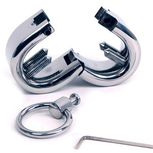Metal Hard Pulseira de Testículos