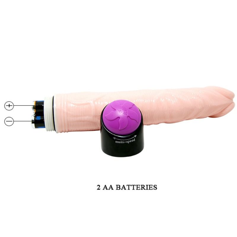 Baile Vibrador Realista Adour Club 23 cm Natural