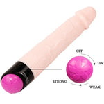 Baile Vibração e Rotação Sexual Colorida 24 cm
