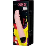 Baile Vibração e Rotação Sexual Colorida 24 cm
