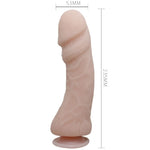Baile O Dildo de Pênis Grande Com Vibrao Natural 23.5 Cm