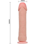 Baile Dildo Realístico Natural Do Pênis Grande 26 Cm
