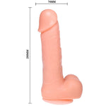Juguete Vibratorio y Rotatorio Dildo Realista 20 cm
