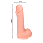 Juguete Vibratorio y Rotatorio Dildo Realista 20 cm