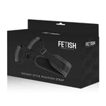 Fetish Submissive Arnês Estilo Doggy Com Forro de Noprene