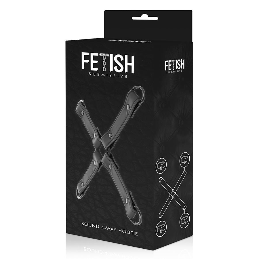 Fetish Submissive - União de Algemas de Couro Vegano