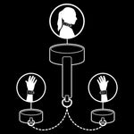 Fetish Submissive Colar e Algemas de Couro Vegano Com Forro de Noprene