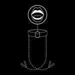 FETISH SUBMISSIVE - ANEL DE GAG COM GRAMPOS DE BICO