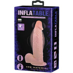 Baile Dildo Vibrante e Inflvel Realista