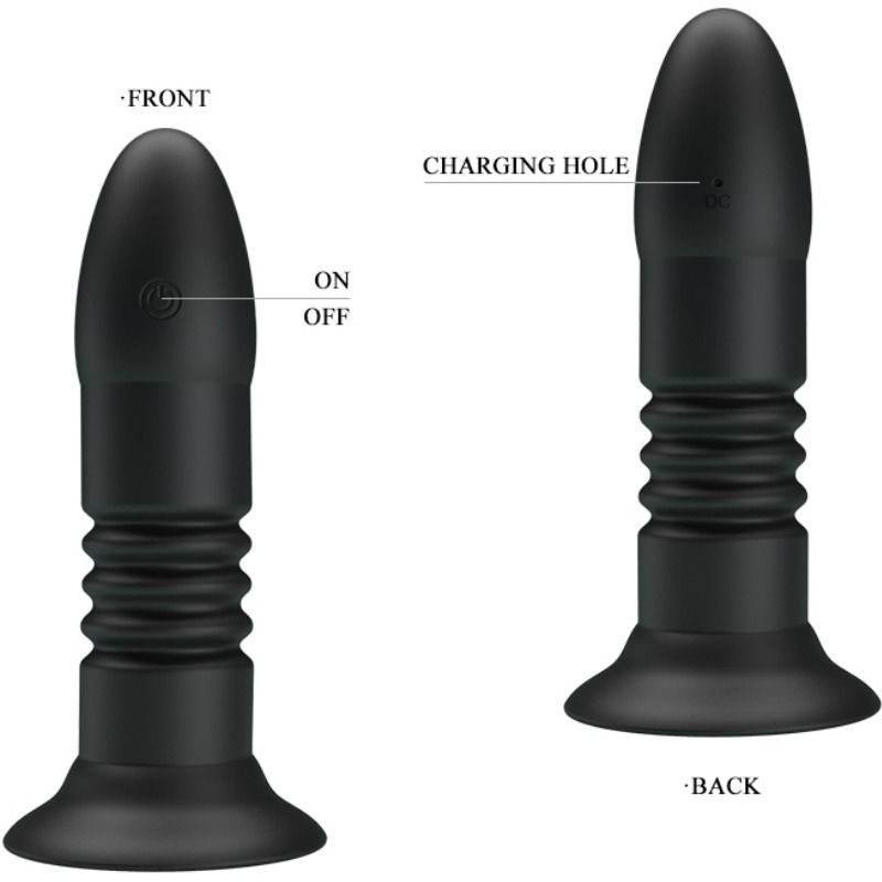 Pretty Love Plug Magic Jinger para Cima e para Baixo e Vibrao