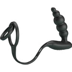 Pretty Love Anéis para Pênis Com Plug Vibrador