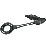 Pretty Love Anéis para Pênis Com Plug Vibrador
