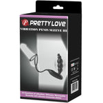 Pretty Love Anéis para Pênis Com Plug Vibrador