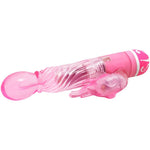 Vibrador Bailarina Multivelocidad con Estimulador Rosa