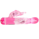 Vibrador Bailarina Multivelocidad con Estimulador Rosa