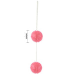 Bolas Texturizadas Baile Para Placer Profundo Rosa 3.6 cm
