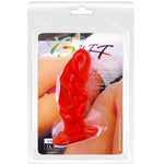 Baile Plug Anal Unisexo Com Ventosa Vermelha